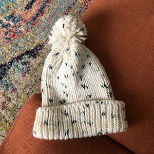 Oversized Gigi Pip knit beanie